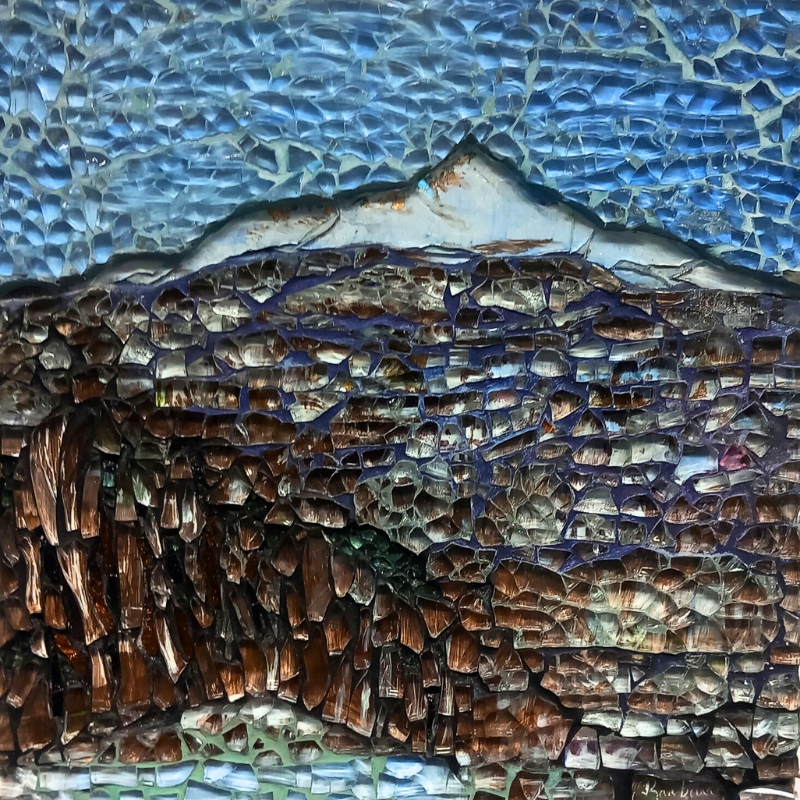 Westport Town | €500 Glass Mosaic of Westport Town on the Wild Atlantic Way